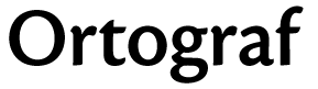 Logo Ortograf